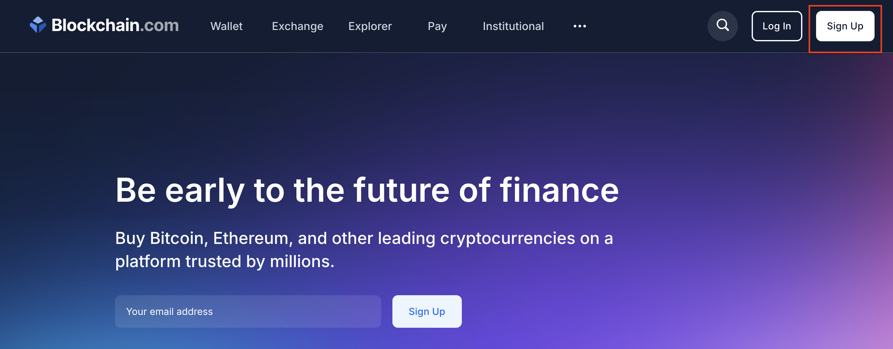 How to open a new Blockchain.com account? – Blockchain Support Center