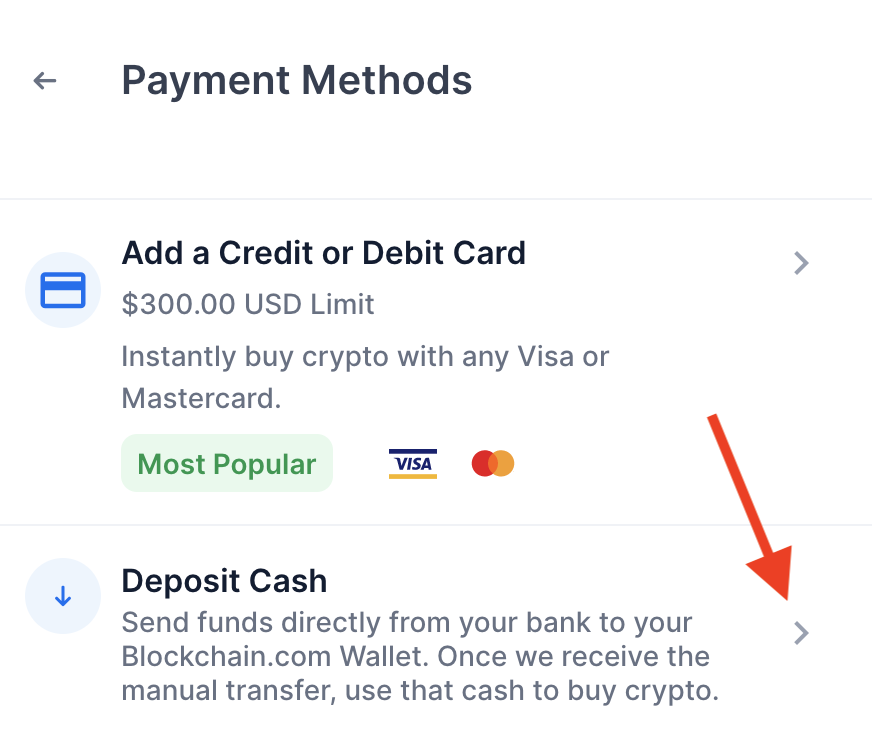 deposit bitcoin to bank account